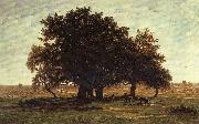 Theodore Roussel, Oak Trees near Apremont